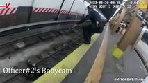 Bodycam Video Shows NYPD Rescuing Woman Falling Onto New York Subway Tracks