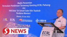 ECRL's tunnel boring machines a step up from 'drill and blast' methods, says Dr Wee