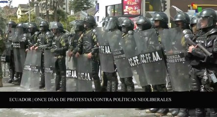 Agenda Abierta 23-06: Ecuador, represión policial y gobierno sordo