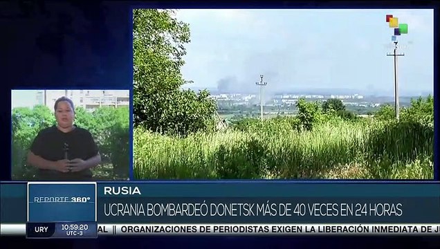 Ucrania bombardea Donetsk más de 40 veces en 24 horas
