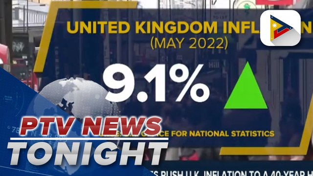 Soaring food prices push UK inflation to a 40-year high