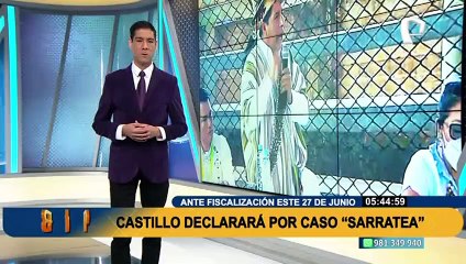 Pedro Castillo asegura que responderá ante la Comisión de Fiscalización este 27 de junio