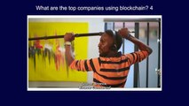 What are the Top Companies Using BlockChain_