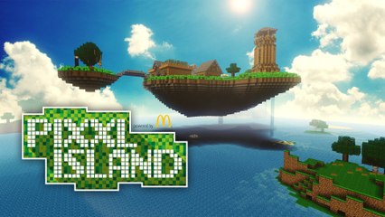 PixxlIsland auf der Gamescom - Stranden, spielen, staunen: Die Minecraft-Lounge im Trailer