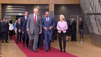 AB Liderler Zirvesi - Aile fotoğrafı