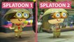 Splatoon vs. Splatoon 2 - Teil 1 auf Wii U gegen Teil 2 auf Switch im Grafikvergleich
