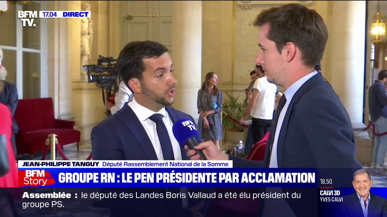 Jean-Philippe Tanguy appelle "les députés qui ne sont pas Nupes à prendre leurs responsabilités" pour que le RN prenne la tête de la commission des finances