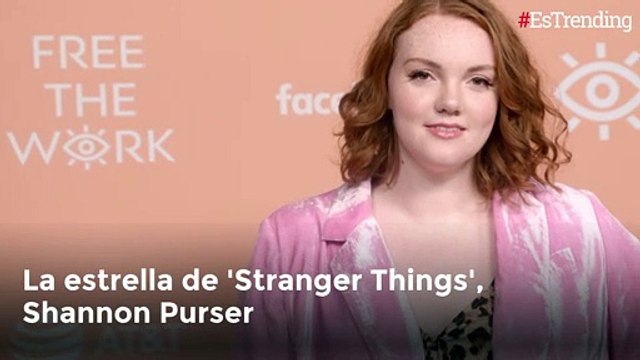 Shannon Purser, de 'Stranger Things', asegura que actores con sobrepeso no tienen personajes icónicos