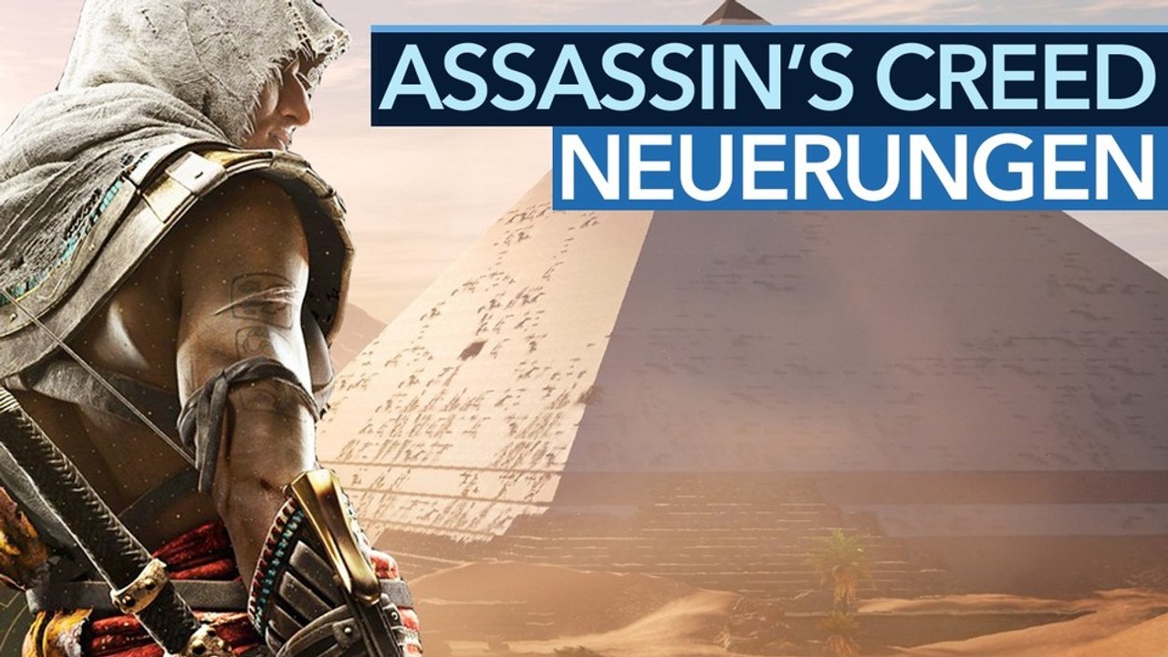 Assassin's Creed: Origins - Kampfsystem, RPG-Elemente, Nebenmissionen: wichtigste Neuerungen im Video
