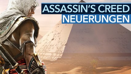 Assassin's Creed: Origins - Kampfsystem, RPG-Elemente, Nebenmissionen: wichtigste Neuerungen im Video
