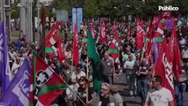 Huelga del metal en Bizkaia: los sindicatos cifran en torno al 80% la movilización del sector