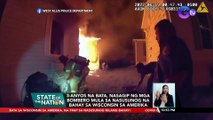 3-anyos na bata, nasagip ng mga bombero mula sa nasusunog na bahay sa Wisconsin sa Amerika | SONA