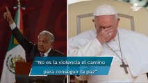 AMLO coincide con mensaje del Papa Francisco sobre asesinato de sacerdotes jesuitas