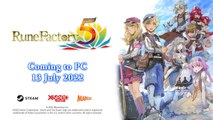 Tráiler y fecha de lanzamiento de Rune Factory 5 en PC: el RPG de acción llega a Steam