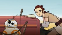 Star Wars: Forces of Destiny - Trailer zur neuen Animations-Serie mit Rey, Jyn Erso & Leia