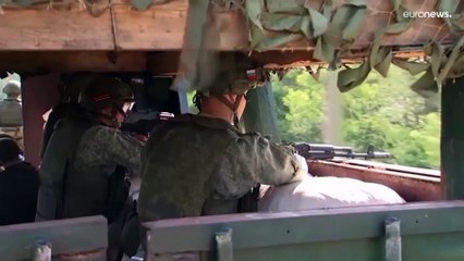 شاهد: روسيا تلجأ إلى "قطار فولغا المدرع" في أوكرانيا