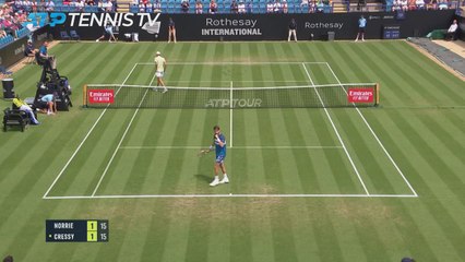 Cressy stuns number one seed Norrie at Eastbourne