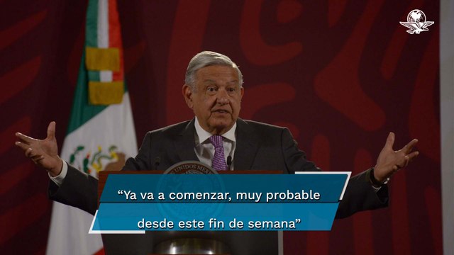 AMLO: Este fin de semana podría empezar vacunación Covid a niños de 5 a 11 años