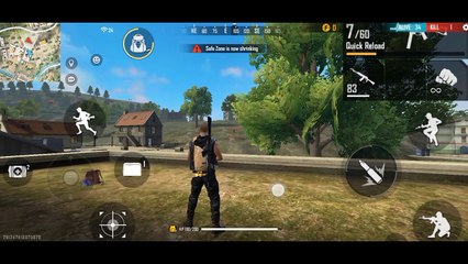 free fire game, 11 kill first time