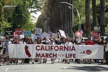California March for Life took to the streets Wednesday