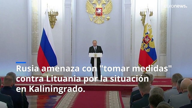 ¿Por qué amenzada Rusia a Lituania por Kaliningrado?