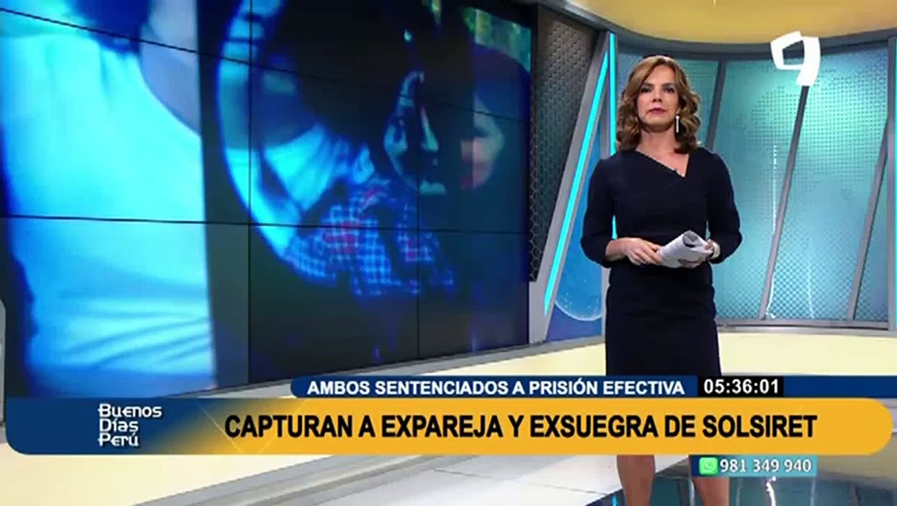 Caso Solsiret: capturan a madre y hermano del asesino tras estar prófugos de la justicia