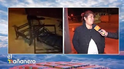 Un incendio dejó en cenizas una tapicería en Quillacollo