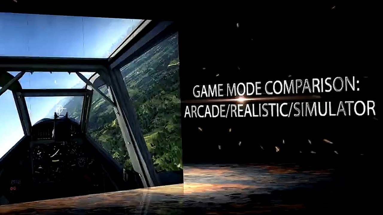 War Thunder - Trailer: Was ist der Unterschied zwischen Arcade, Realistisch und Simulator?