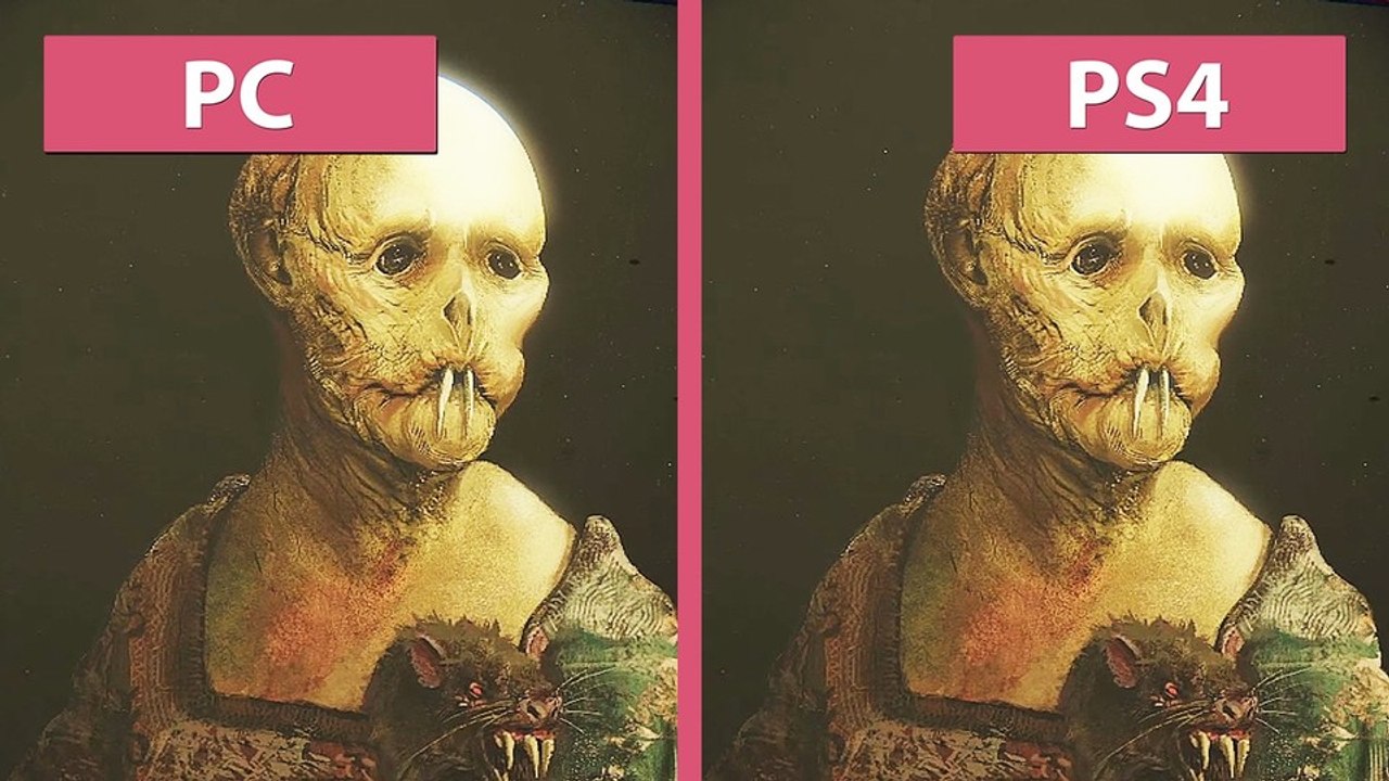 Layers of fear - grafik-vergleich: pc gegen ps4