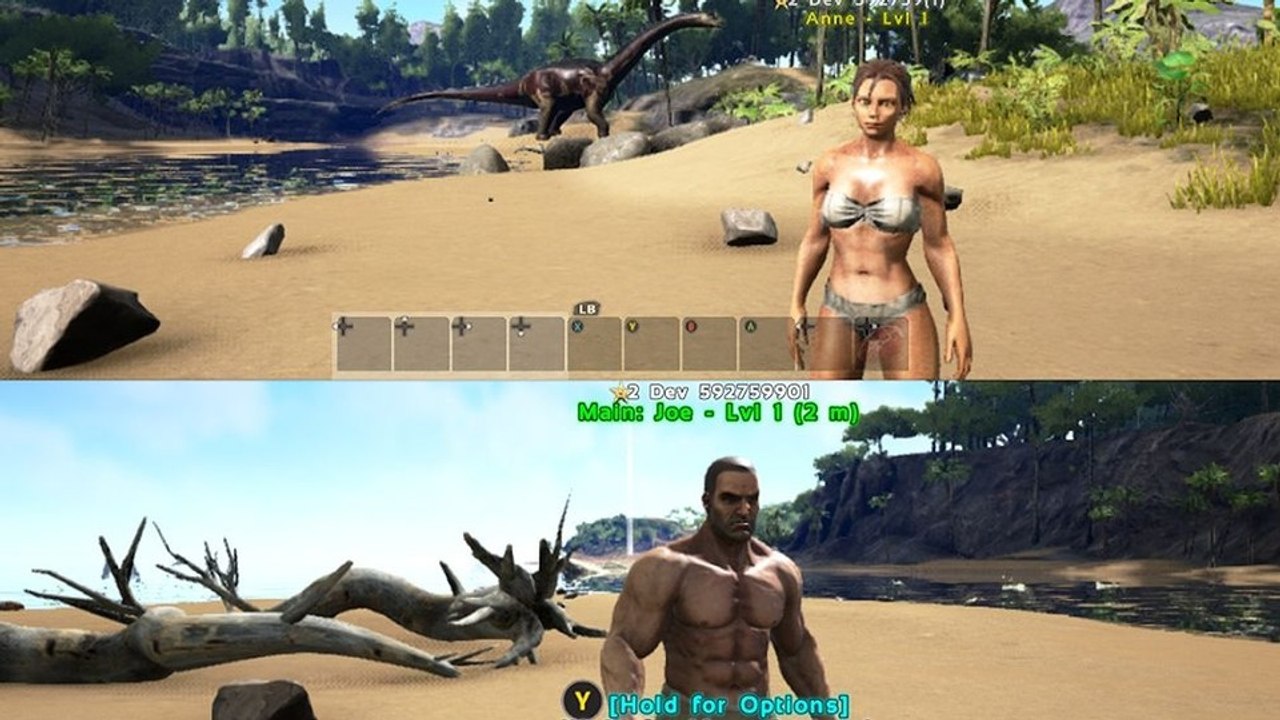 Ark: Survival Evolved - Der Splitscreen-Modus im Check