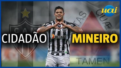 Hulk ganha título de cidadão honorário de Minas