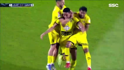 هدف التعاون ضد الشباب في الدوري السعودي