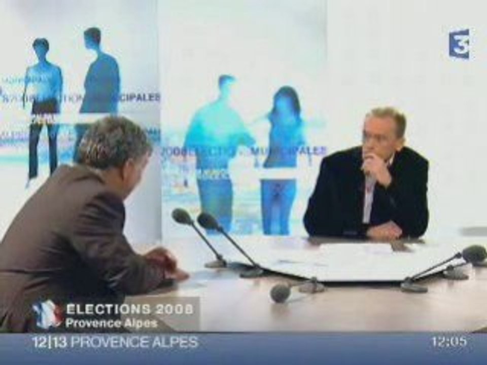 Christophe Madrolle France 3 Provence Alpes 11/03/08 - 12/13