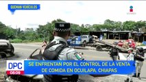 Se registra enfrentamiento en Ocuilapa, Chiapas