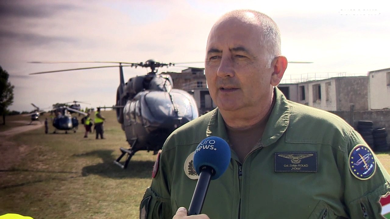 Manöver 'Fire Blade' am Balaton: 'Die Bedrohung kommt aus dem Osten'