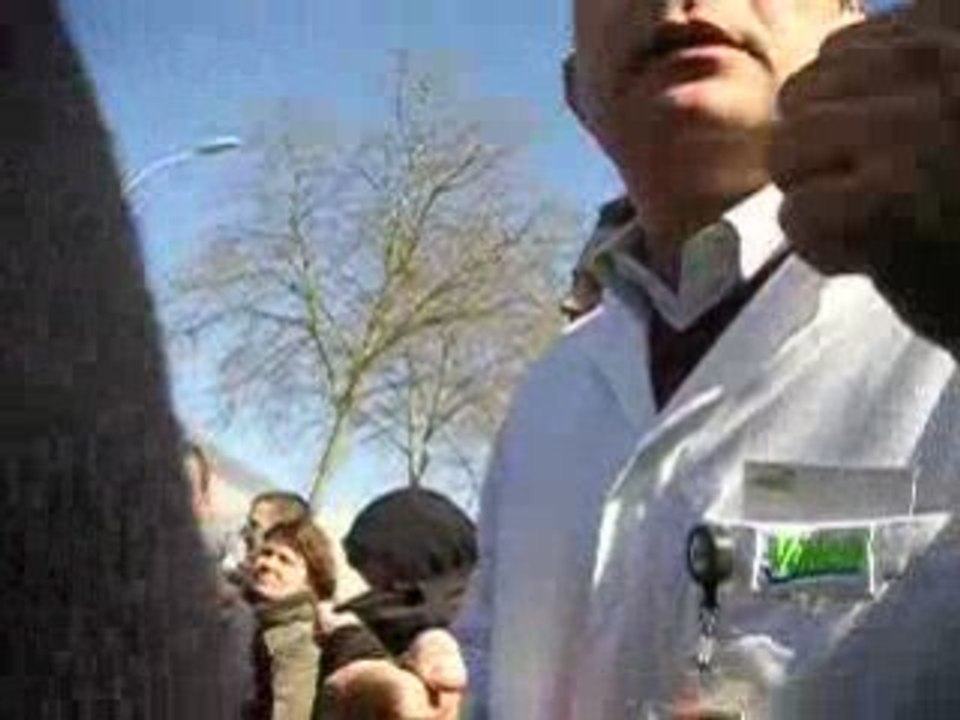 valeo vision ANGERS greve mars 2008