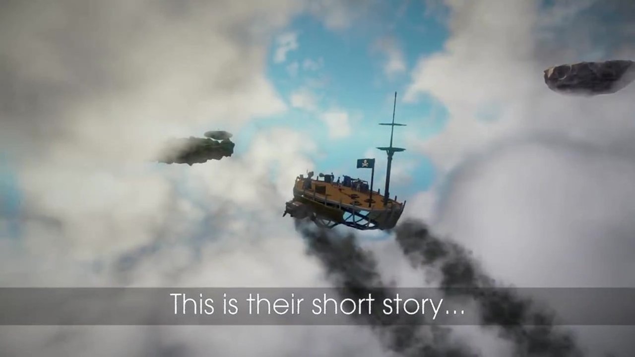 Worlds adrift - gameplay-trailer mit szenen aus dem alpha-playtest