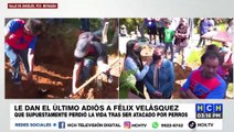 Indignación y exigencia de justicia, en sepelio de hombre atacado por perros en Valle de Ángeles