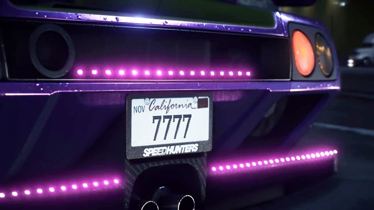 Need for Speed - Teaser-Trailer zum Icons-Update: Jetzt mit LEDs