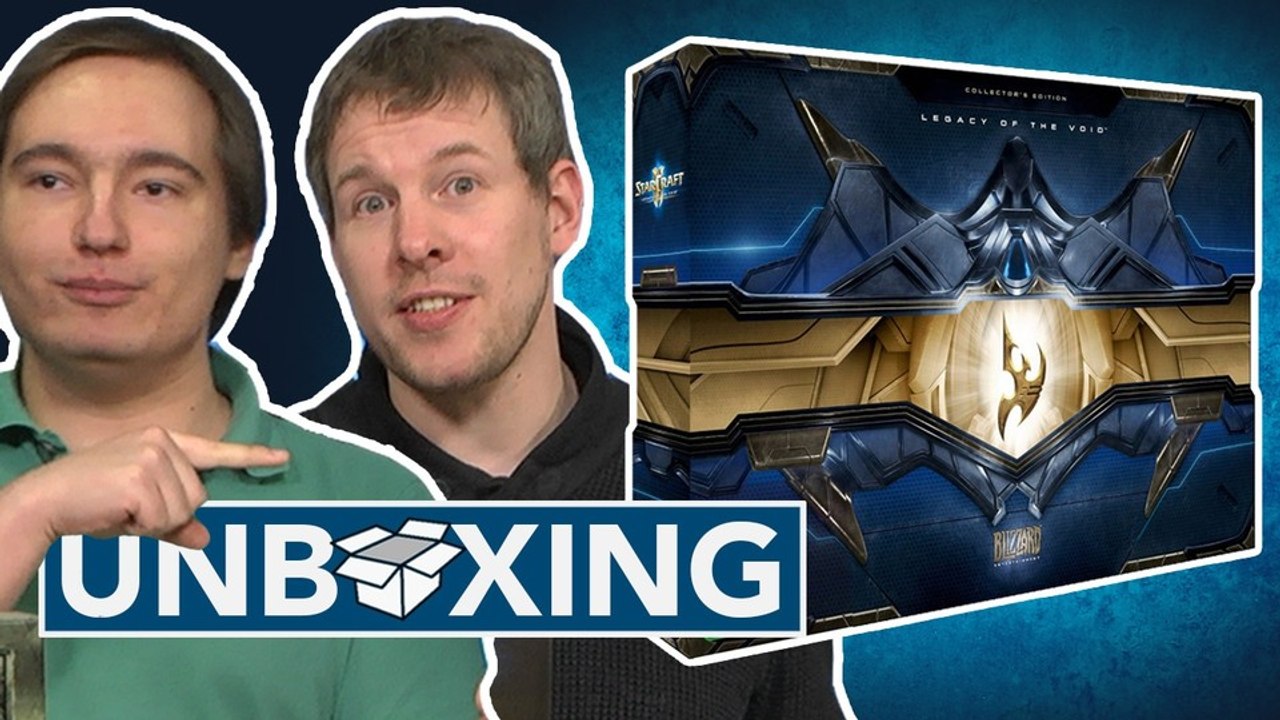 StarCraft: Legacy of the Void - Unboxing der Collector's Edition: Soll Maurice leiden? Ihr bestimmt!
