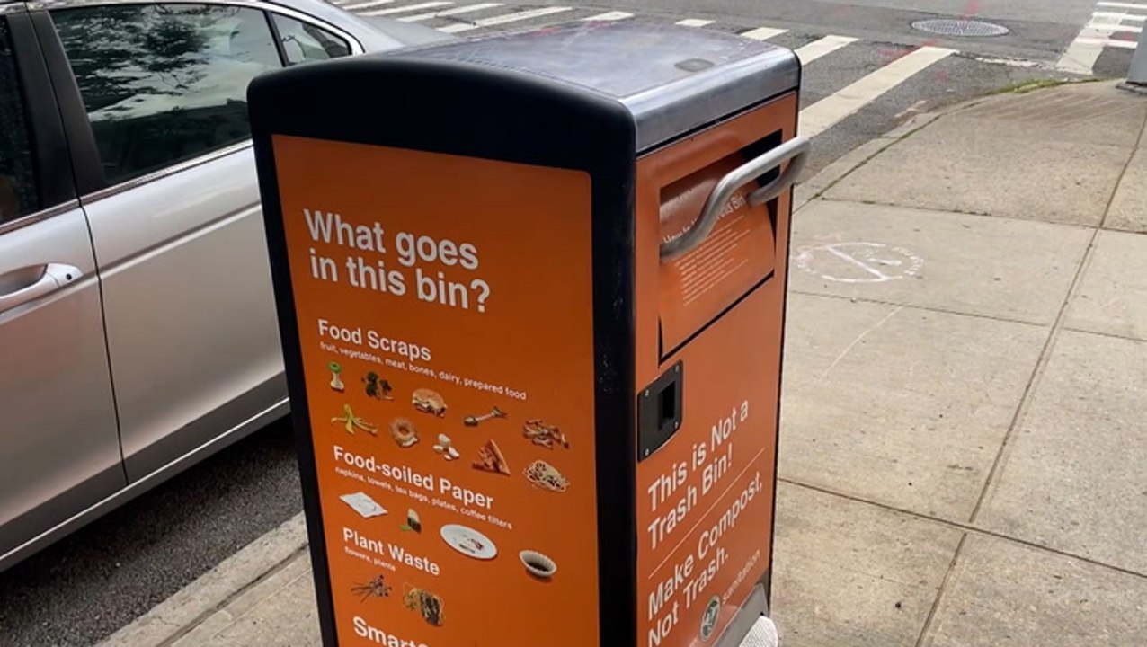 More smart composting bins coming to New York City streets this fall