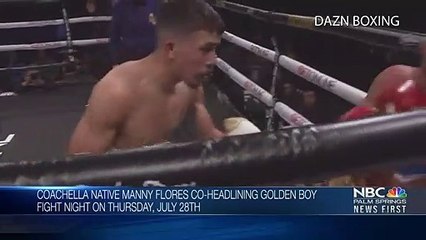 Coachella's Manny "Gucci" Flores Co-Main Event for Golden Boy Fight Night