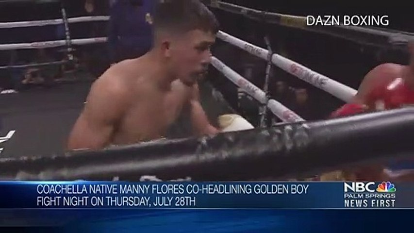 Coachella's Manny "Gucci" Flores Co-Main Event for Golden Boy Fight Night
