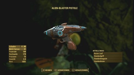 Fallout 4 - So findet ihr den Alien Blaster