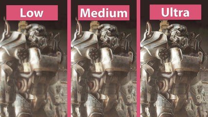 Fallout 4 - Niedrige bis sehr hohe Details im Grafikvergleich