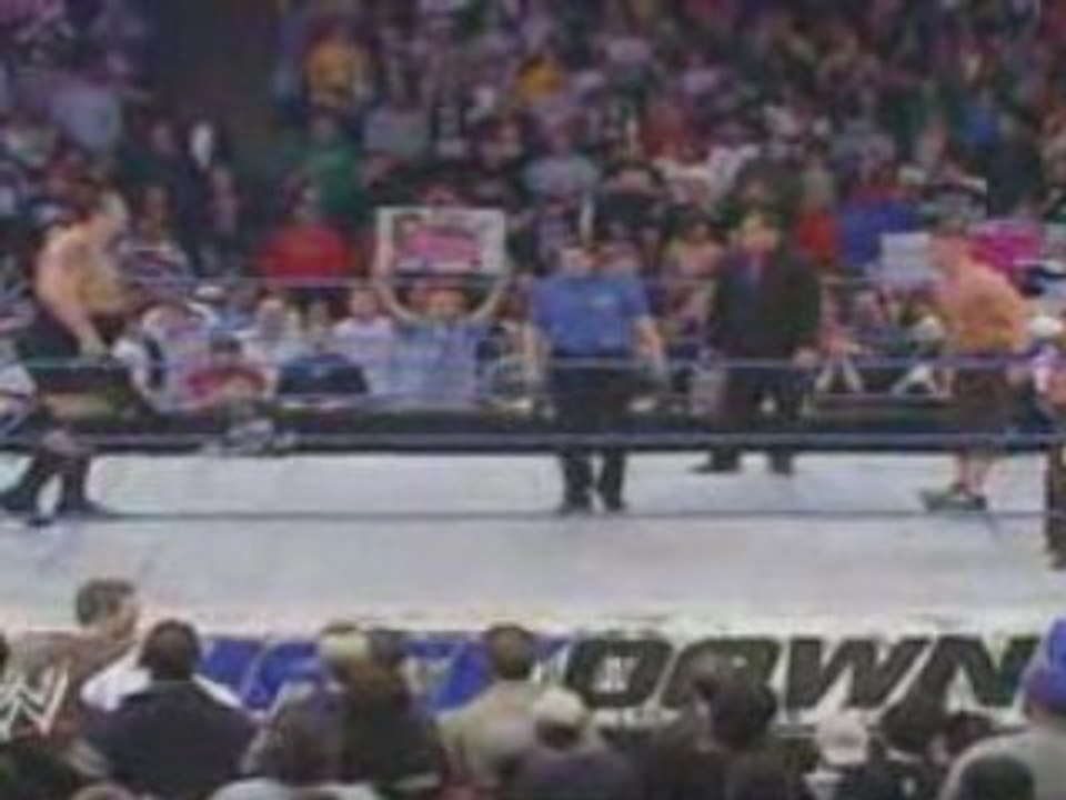 WWE Smackdown 2004 - John Cena & Rey Mysterio Vs Big Show