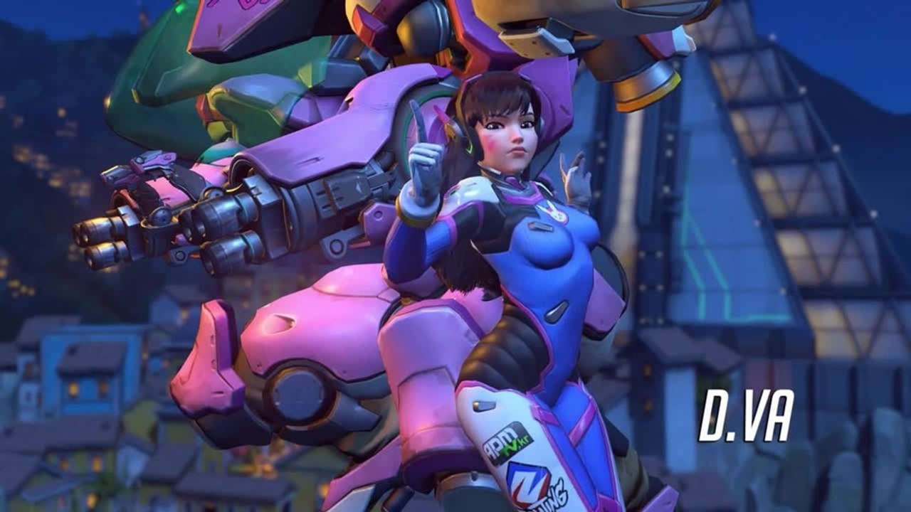 Overwatch - Helden-Trailer stellt Mechpilotin D.Va vor