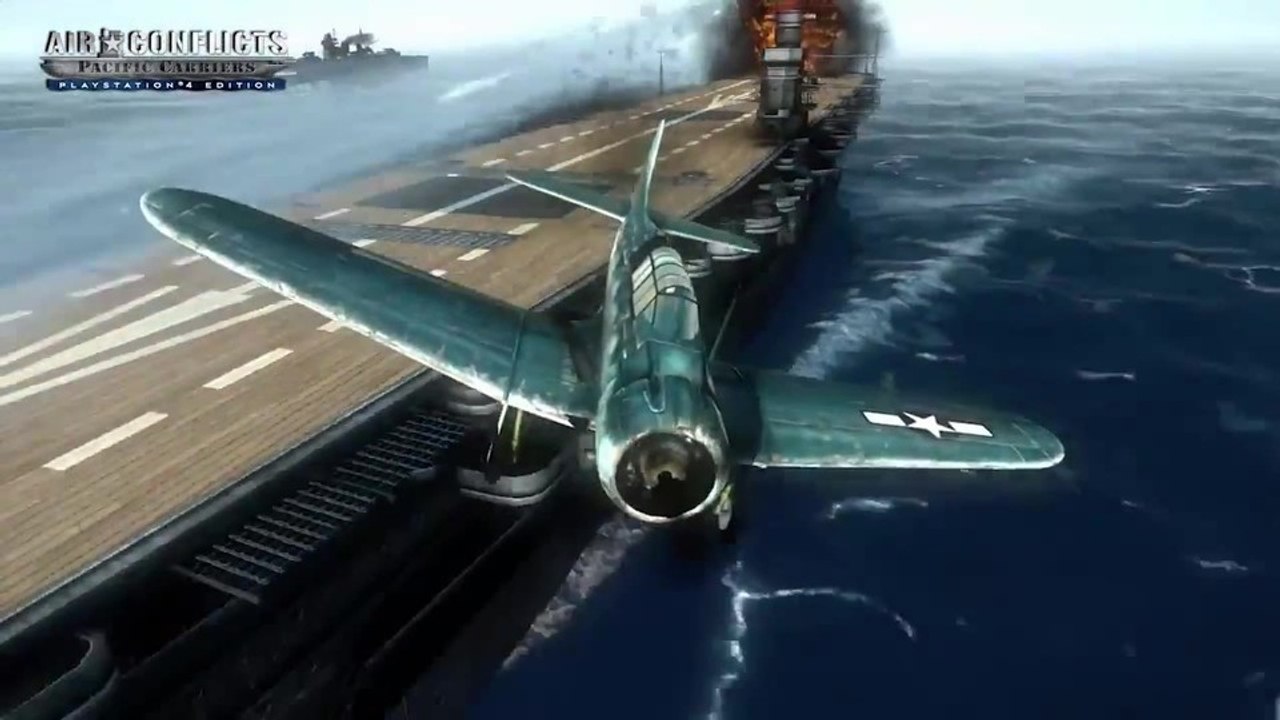 Air Conflicts: Pacific Carriers - Launch-Trailer für PS4-Version