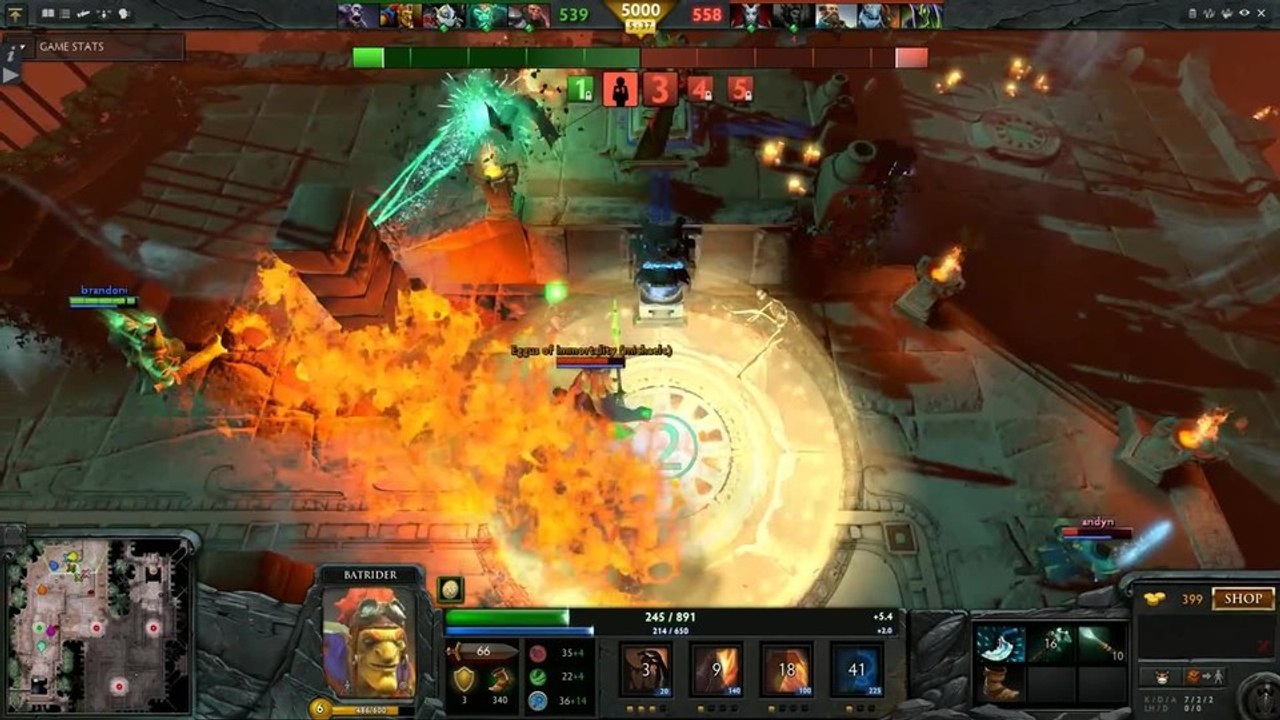 Dota 2 - Gameplay-Video stellt den »Haunted Colosseum«-Modus vor