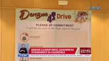 Anti-dengue cleanup drive, gagawin sa 33 barangay sa Valenzuela | UB